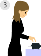 立礼焼香の作法