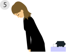 立礼焼香の作法