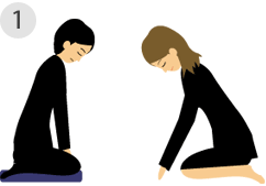 座礼焼香の作法