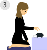 座礼焼香の作法