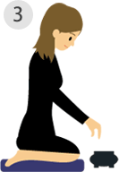 回し焼香の作法