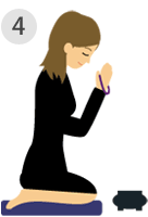 回し焼香の作法